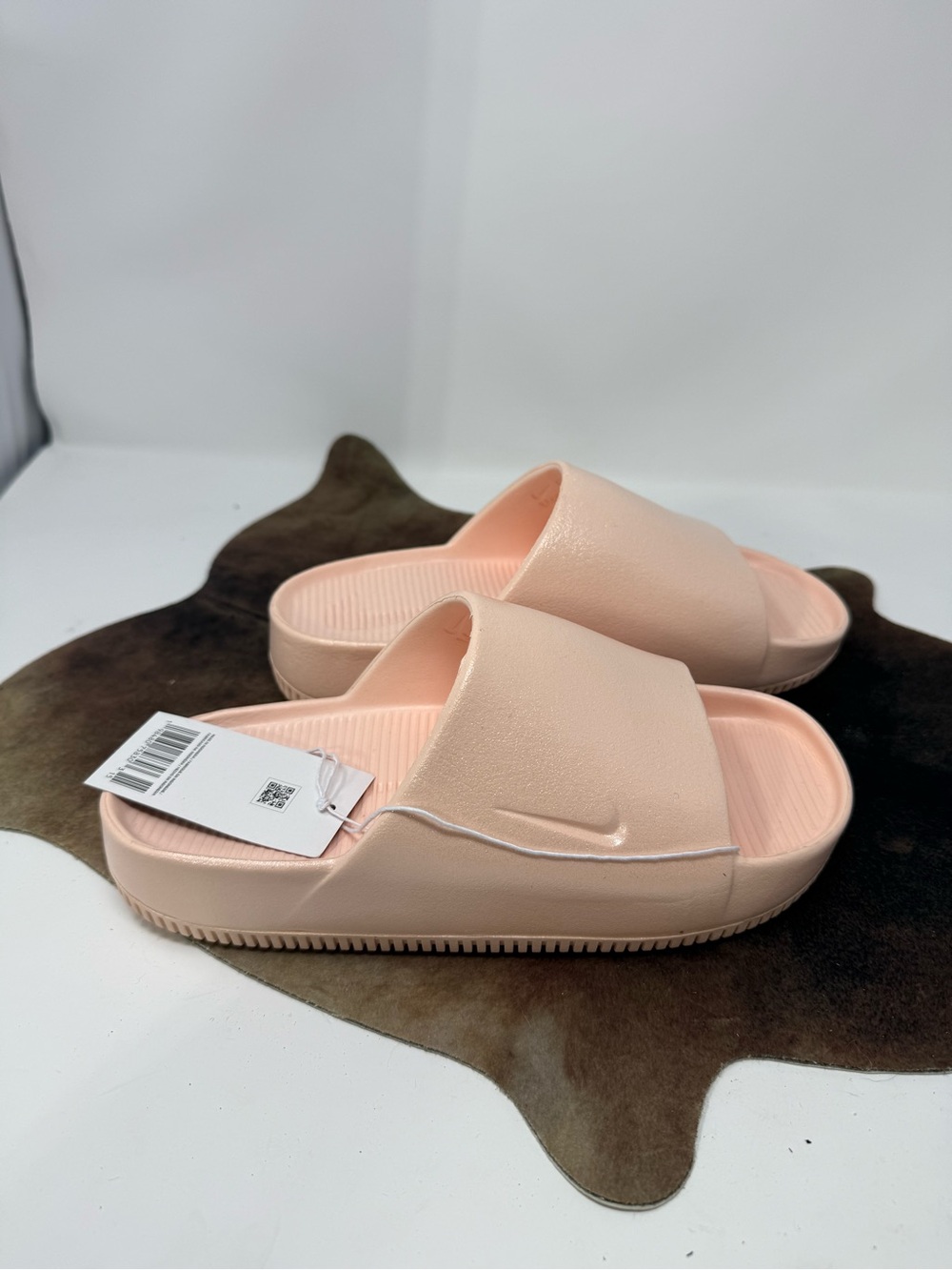 NWT Nike Women's Calm Slide in Washed Coral Pink sz 7 (OPVRHI) - Picture 6 of 8